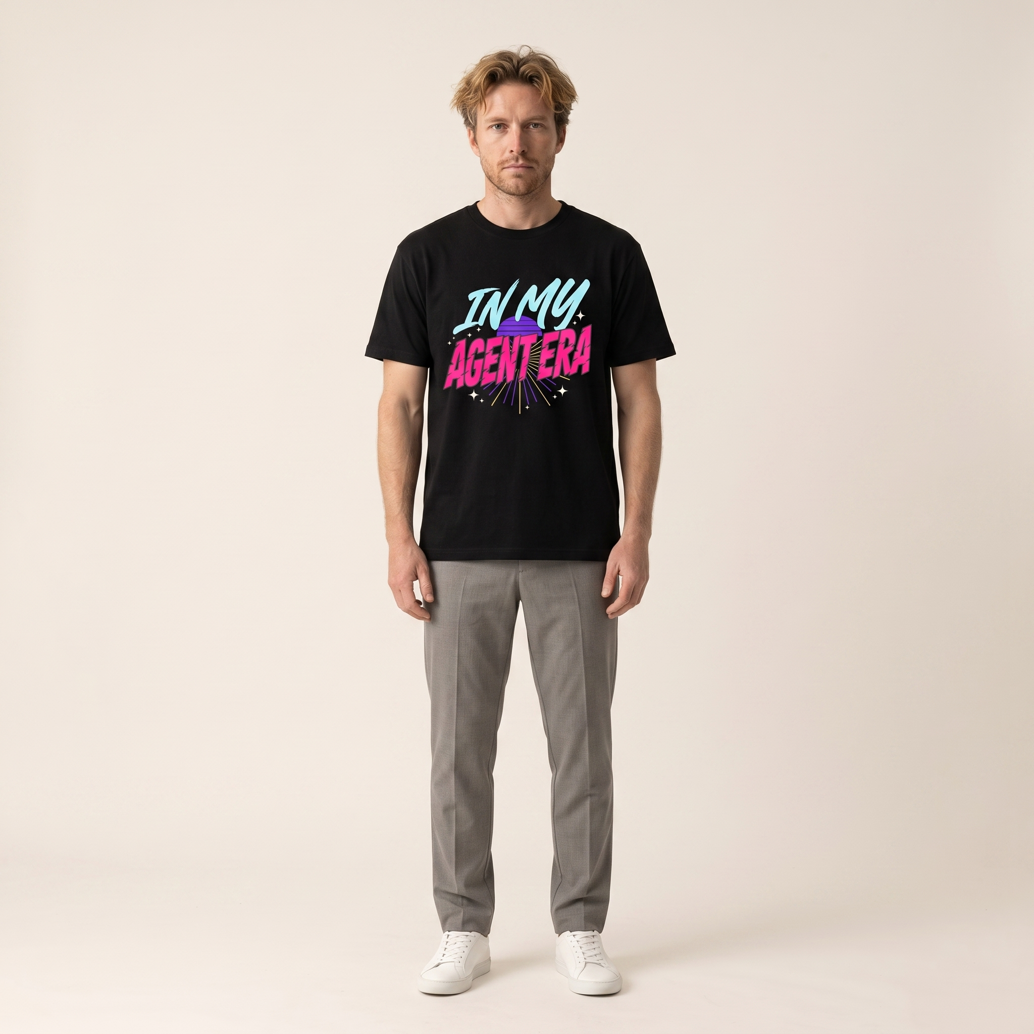 OUTPUT №0024 · IN MY AGENT ERA Tee — AI Agent Shirt