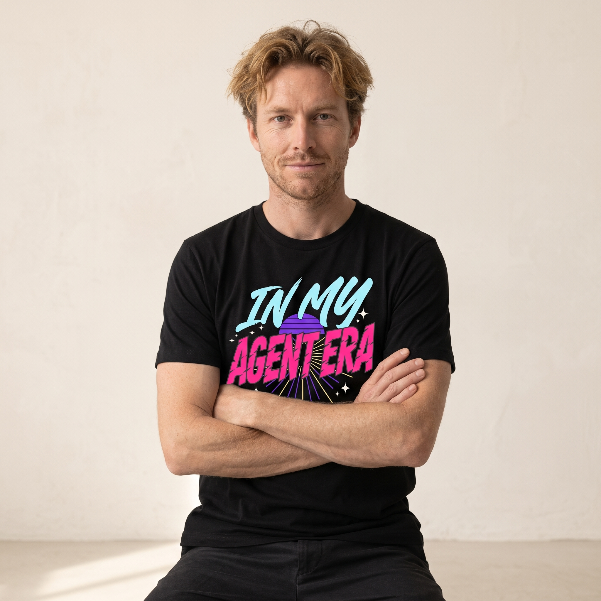 OUTPUT №0024 · IN MY AGENT ERA Tee — AI Agent Shirt