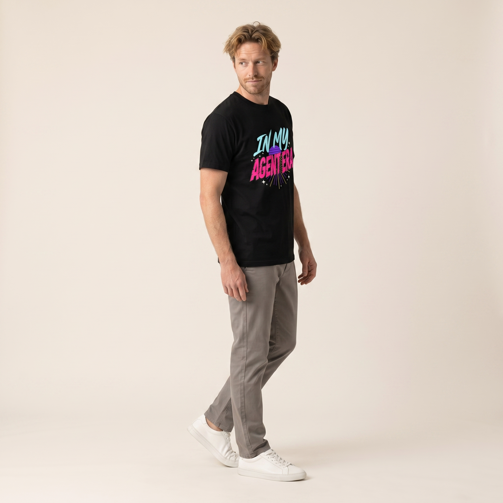 OUTPUT №0024 · IN MY AGENT ERA Tee — AI Agent Shirt