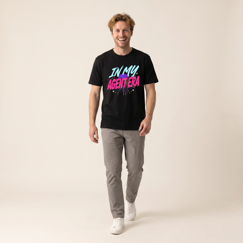OUTPUT №0024 · IN MY AGENT ERA Tee — AI Agent Shirt