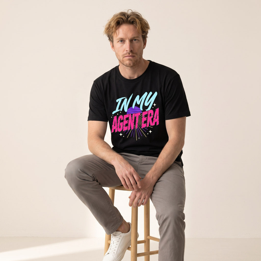 OUTPUT №0024 · IN MY AGENT ERA Tee — AI Agent Shirt