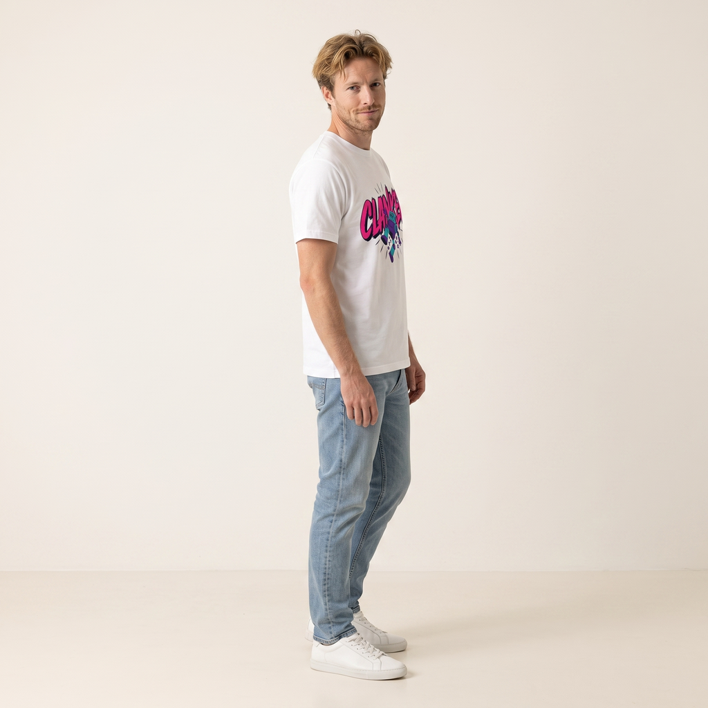 OUTPUT №0027 · CLANKER Tee — Robot Slur Meme Shirt