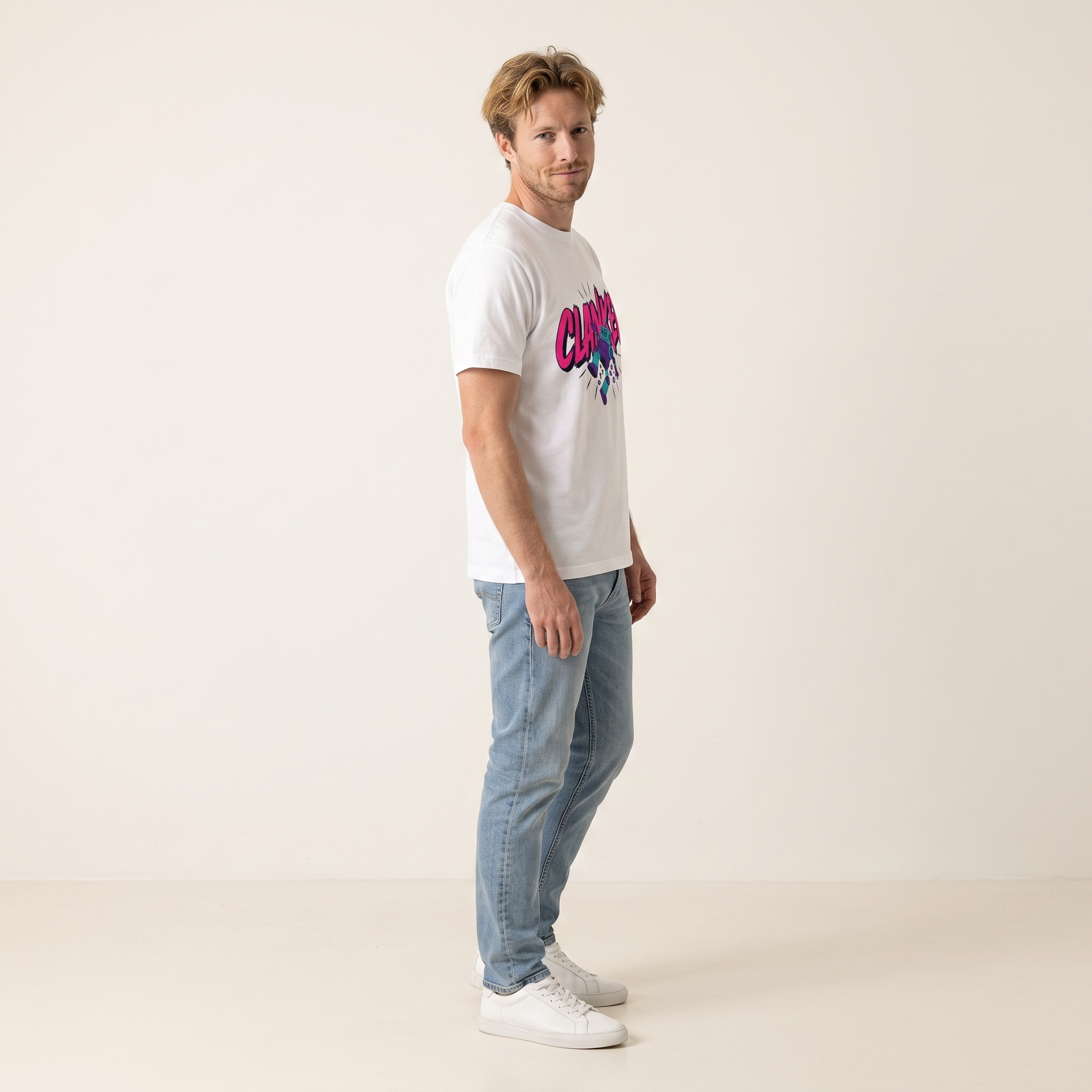 OUTPUT №0027 · CLANKER Tee — Robot Slur Meme Shirt