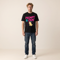 OUTPUT №0017 · PROMPT & PRAY Retro Tee — Synthwave Vibe Coding Shirt